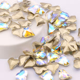 Sweet Heart Shape Paradise Shine Glass Pointed Back Fancy Rhinestones WholesaleRhinestone